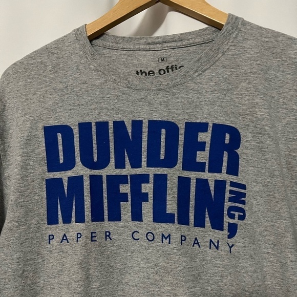 The Office Dunder Mifflin Long Sleeve Tee Size Medium - Picture 2 of 4